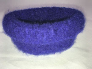 Felted Bowl side view