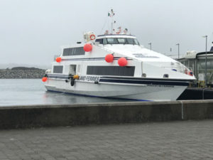 The boat to Aran
