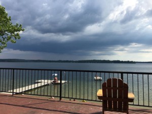 A storm rolling in - how beautiful!