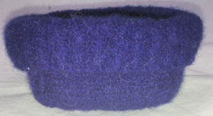 Felted Bowl side view